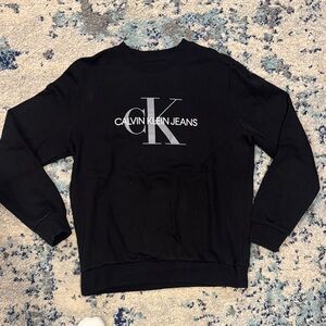 Calvin Klein Jeans Black Crewneck Sweater